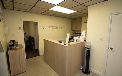 Western House Consulting Room Top View